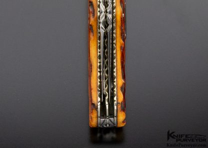 Al Crenshaw Custom Knife Jigged Bone Trapper - Image 8