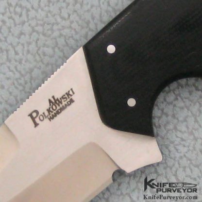 Al Polkwoski Custom Knife Kasper Companion Fixed Blade - Image 2