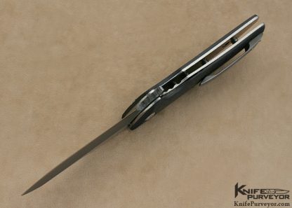 Allen Elishewitz Custom Knife Spatha Carbon Fiber Flipper - Image 5