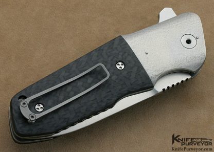 Allen Elishewitz Custom Knives Liong Mah Force One Flipper - Image 3