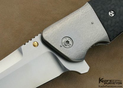 Allen Elishewitz Custom Knives Liong Mah Force One Flipper - Image 2