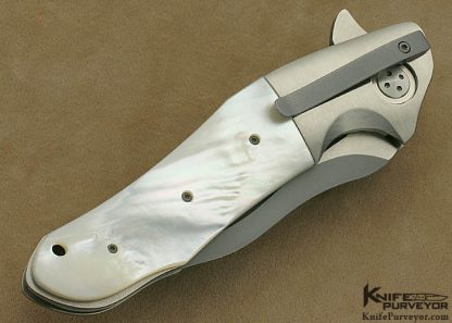 Allen Elishewitz Custom Knife Liong Mah Design #1 Malaysian Jaguar Flipper - Image 3