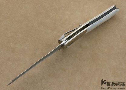 Allen Elishewitz Custom Knife Liong Mah Design #1 Malaysian Jaguar Flipper - Image 4