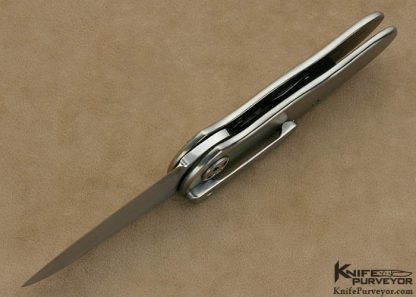 Allen Elishewitz Custom Knife Titanium Lever Release Auto - Image 6