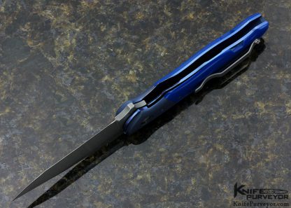Alan Folts Custom Knife "Inertia" Tanto Style G10 Linerlock Flipper - Image 5
