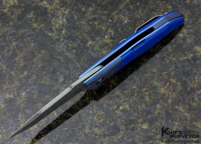 Alan Folts Custom Knife "Inertia" Tanto Style G10 Linerlock Flipper - Image 4