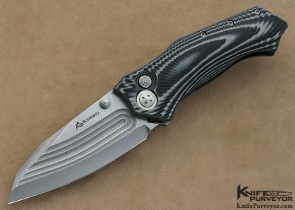Allen Elishewitz MTK Midtech Button Lock Knife