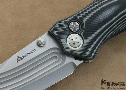 Allen Elishewitz MTK Midtech Button Lock Knife - Image 2