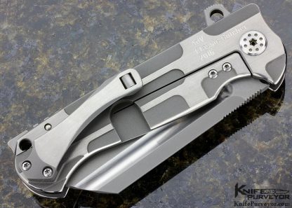 Andre De Villers Custom Knife Custom Classic Butcher Flipper - Image 3