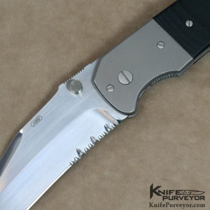 Andre Devillers Custom Knife G-10 & Titanium Linerlock - Image 2