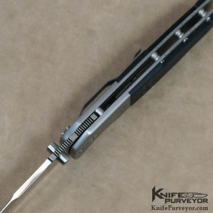 Andre Devillers Custom Knife G-10 & Titanium Linerlock - Image 4