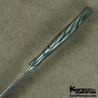 Audra Draper Custom Knife Master Smith Miniature Integral Bowie - Image 4