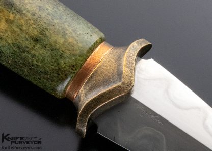 Anders Hogstrom Custom Knife Ceremonial Dagger Walrus Bone - Image 4