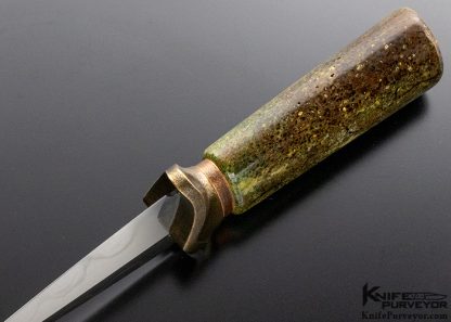 Anders Hogstrom Custom Knife Ceremonial Dagger Walrus Bone - Image 5