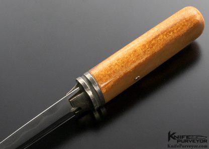 Anders Hogstrom Custom Knife Mammoth Bone with Textured and Antique Bronze Fittings - Image 6