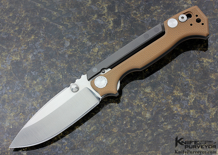 Andrew Demko Custom Knife AD-15 Scorpion G10 Lock Folder - Knife