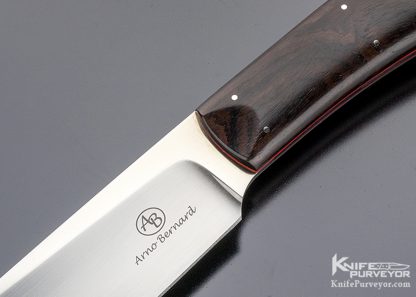 Arno Bernard Custom Knife "Elephant" Giant Ebony - Image 2