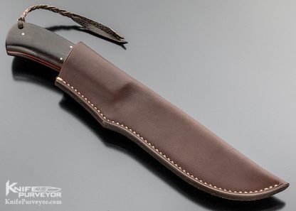 Arno Bernard Custom Knife "Elephant" Giant Ebony - Image 6