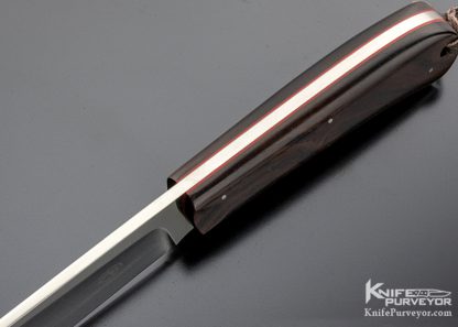Arno Bernard Custom Knife "Elephant" Giant Ebony - Image 4