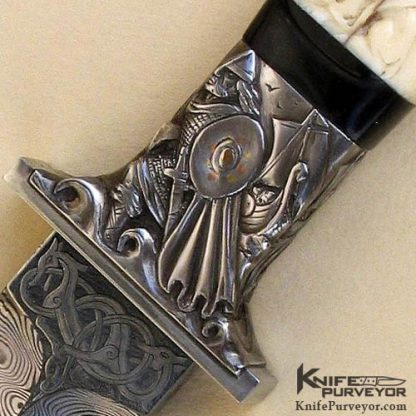 Arpad Bojtos Custom Knife Viking Dagger - Image 2
