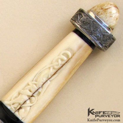 Arpad Bojtos Custom Knife Viking Dagger - Image 3