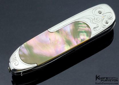 Arthur Soppera Custom Knife Button Release Auto with Rear Safety - Image 3