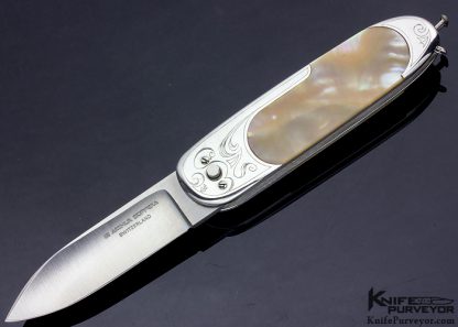 Arthur Soppera Custom Knife Button Release Auto with Rear Safety