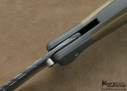 Audra Draper Custom Knives Sole Authorship Damascus & Ramshorn Aloha Cowgirl - Image 5
