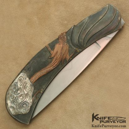 Bailey Bradshaw Custom Knife Sole Authorship Engraved Self Lock - Image 3