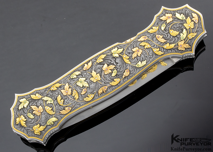 Joe Kious Custom Knife Double Pocket Locket Automatic 