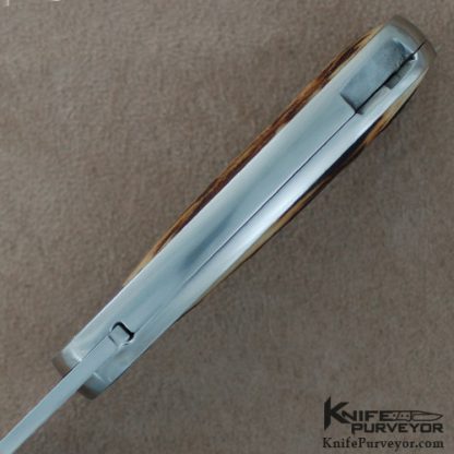 Barry Wood Custom Knife Knifemakers Guild 25th Anniversary Foldaway Knife - Image 4