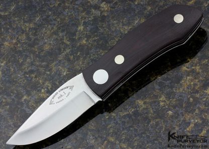 Barry Wood Custom Knife MK-1 Micarta Funny Folder