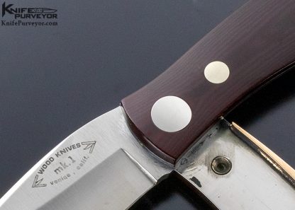 Barry Wood Custom Knife MK1 Funny Folder - Image 4