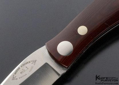 Barry Wood Custom Knife MK1 Funny Folder - Image 2