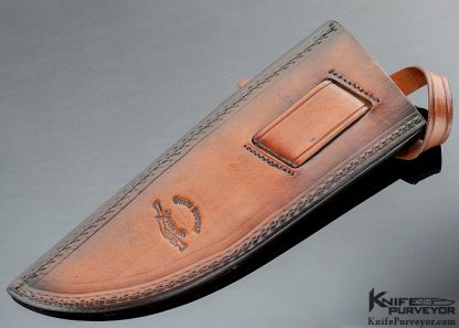 Ben Seward Custom Knife Fighter Winner of Best Handle at BLADE 2017 with Koa Wood and Zirconium Fighter - Image 8