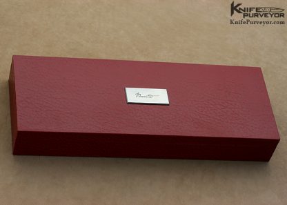Charly Bennica Custom Knife "Le Squale" Exotic Material Interframe with 24Kt Gold Inlays  Spetember 27 2012 - Image 10