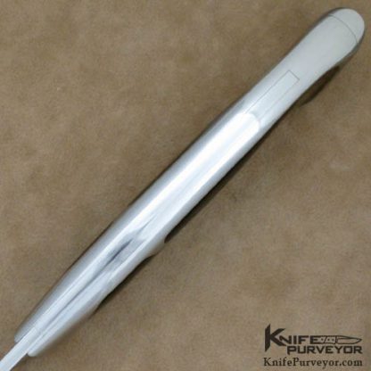 Charles Bennica Custom Knife Blacklip Pearl Folder - Image 4