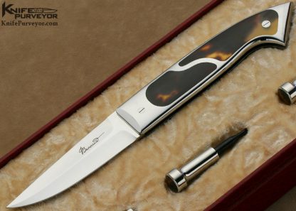 Charles Bennica Custom Knife Lapis Lazuli Take Down "Galaxie"