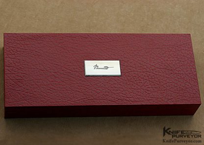 Charles Bennica Custom Knives Exotic Material Interframe Take Down Folder - Image 5