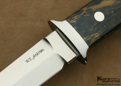 Bill Ankrom Custom Knife  Bob Loveless Style Small Fighter - Image 2