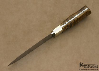 Bill Moran Custom Knife Hunter with Moon Face Sheath - Image 6