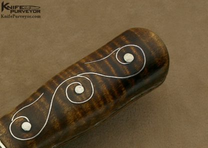 Bill Moran Custom Knife Hunter with Moon Face Sheath - Image 3