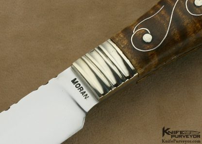 Bill Moran Custom Knife Hunter with Moon Face Sheath - Image 2