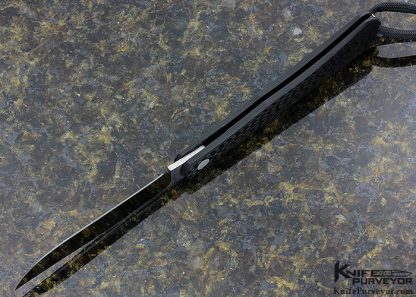 Bill Ruple Custom Knife Shadow Carbon Fiber Slip Joint - Image 5