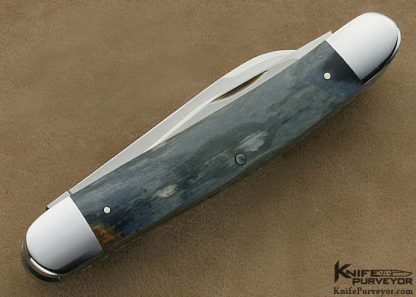 Bill Ruple Custom Knife 3 Blade Whittler Slipjoint - Image 3