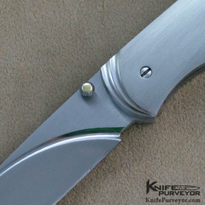 Bill Tuch Custom Knife Fluted Double Action Auto - Image 2