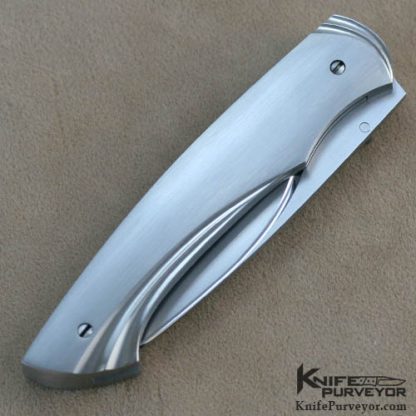 Bill Tuch Custom Knife Fluted Double Action Auto - Image 3