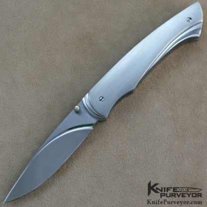 Bill Tuch Custom Knife Fluted Double Action Auto