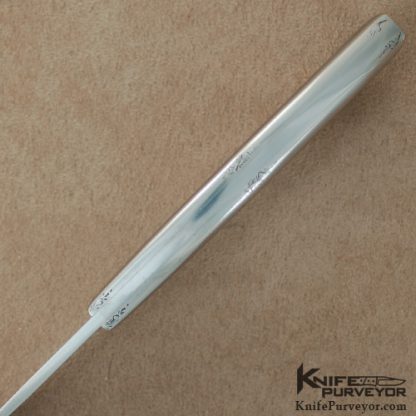 Billy Mace Imel Custom Knife Slipjoint Engraved by Ray Viramontez - Image 4