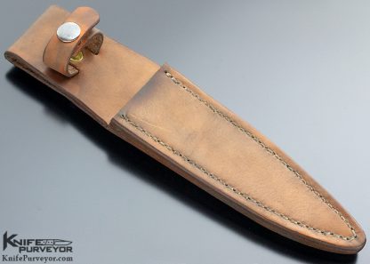 Bob Loveless Custom Knife Delaware Maid First Stock Removal Made Knife by Bob Loveless as featured on page 16 in Al Williams book, "Bob Loveless Living on the Edge: Logos of the Loveless Legend". - Image 9